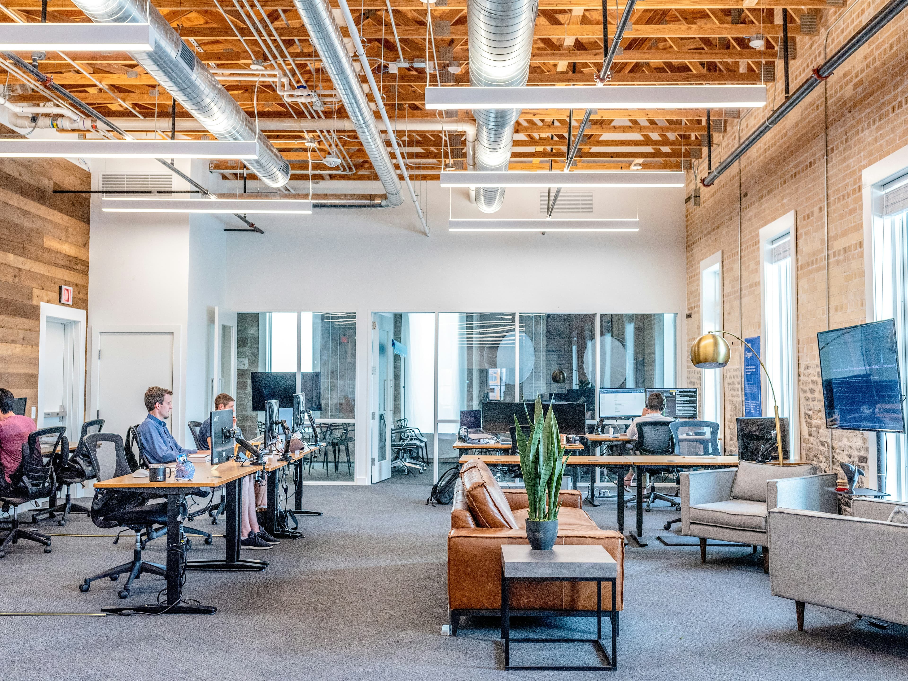 Broker Financing Solutions team members collaborating in an office